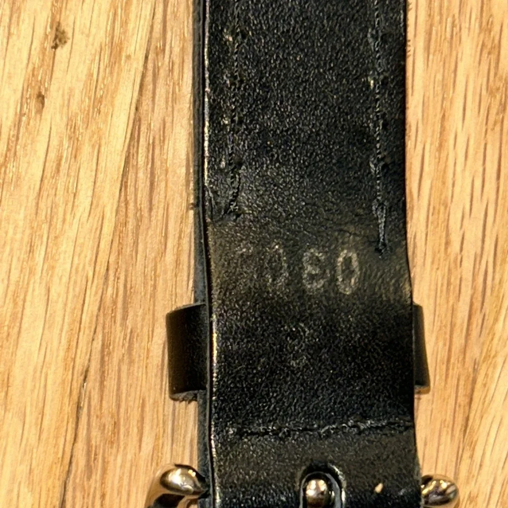 Vtg University of Kentucky Wildcats Leather Belt 38 Century Canada Buckle 55975